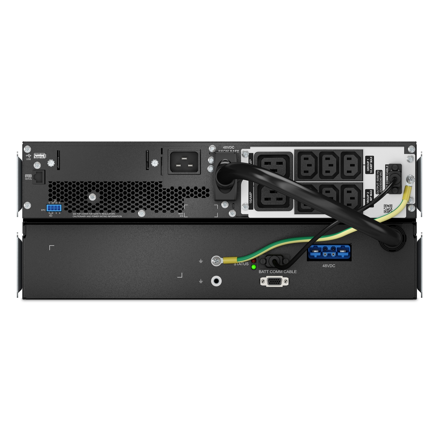 APC SRTL2200RM4UXLI - Smart-UPS SRT Lithium Ion 2200VA RM 4U 230V Long Runtime APC SRTL2200RM4UXLI - Smart-UPS SRT Lithium Ion 2200VA RM 4U 230V Long Runtime