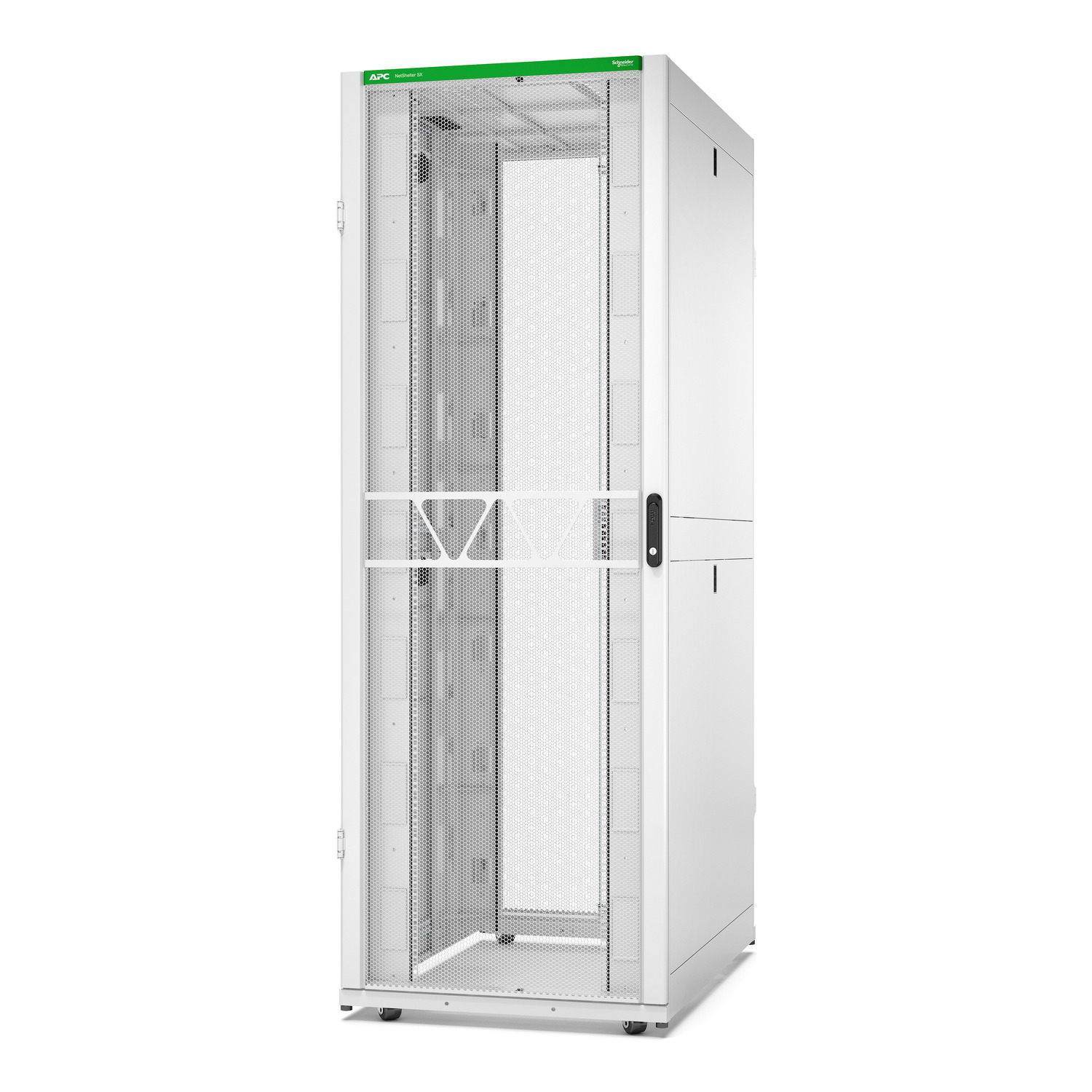 APC NetShelter SX Gen 2, 48U Server Rack Enclosure 800mm x 1200mm w/ Sides White APC NetShelter SX Gen 2, 48U Server Rack Enclosure 800mm x 1200mm w/ Sides White