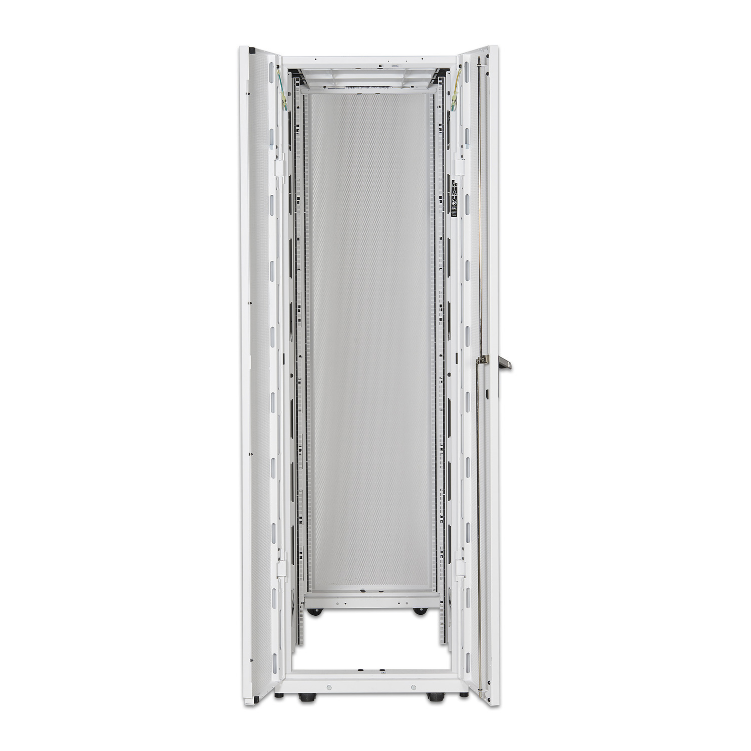 Serverrack, Rackenschrank, Netzwerkrack, Metallrahmen, Geschlossener Rack