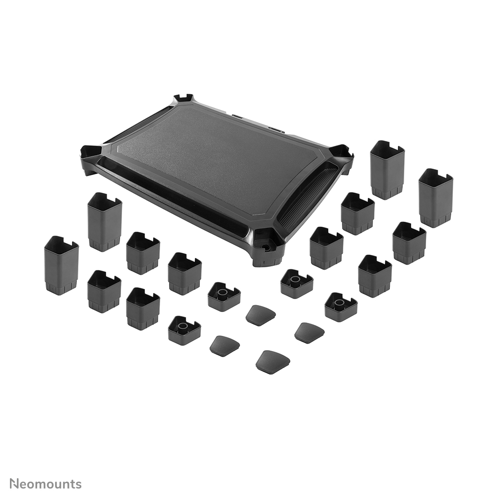 Neomounts Monitor-/Laptop-Erhöhung - Freistehend - 10 kg - 25,4 cm (10 Zoll) - 81,3 cm (32 Zoll) - Höhenverstellung - Schwarz
