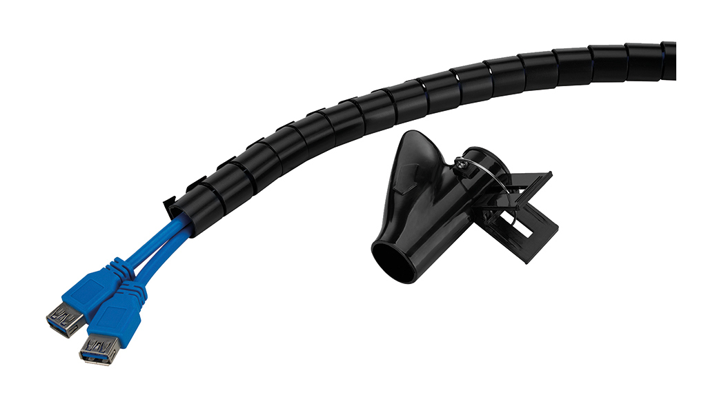 Neomounts Z Kabelspirale Ø20 mm ADS06-141BL Adapter, Elektronik
