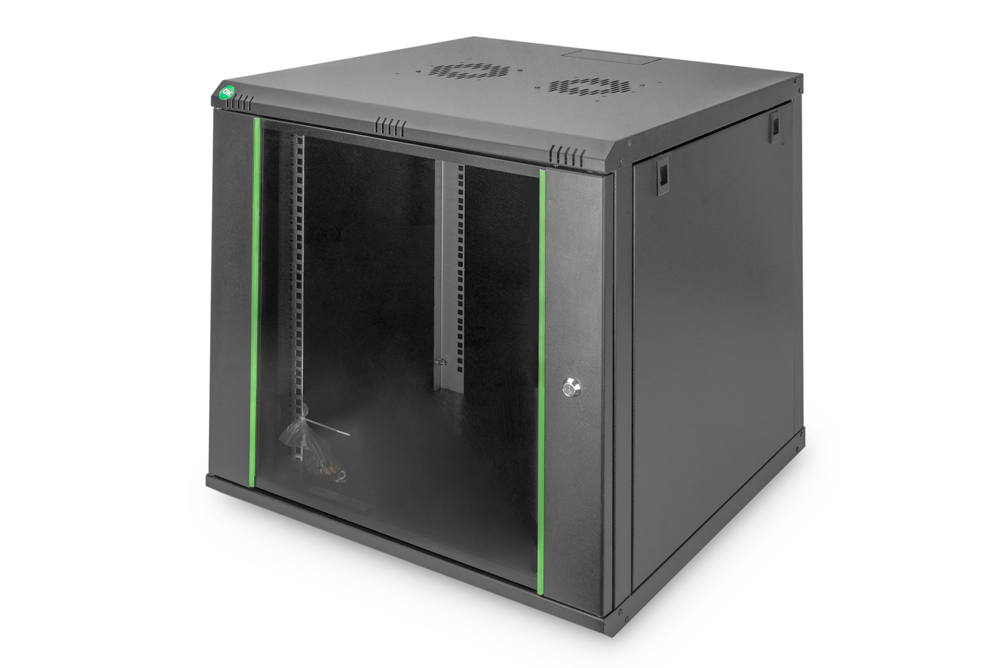 DIGITUS DN-19 12U-6/6-EC-SW Wandgehäuse Dynamic Basic Serie - 600x600 mm (BxT) DIGITUS DN-19 12U-6/6-EC-SW Wandgehäuse Dynamic Basic Serie - 600x600 mm (BxT)