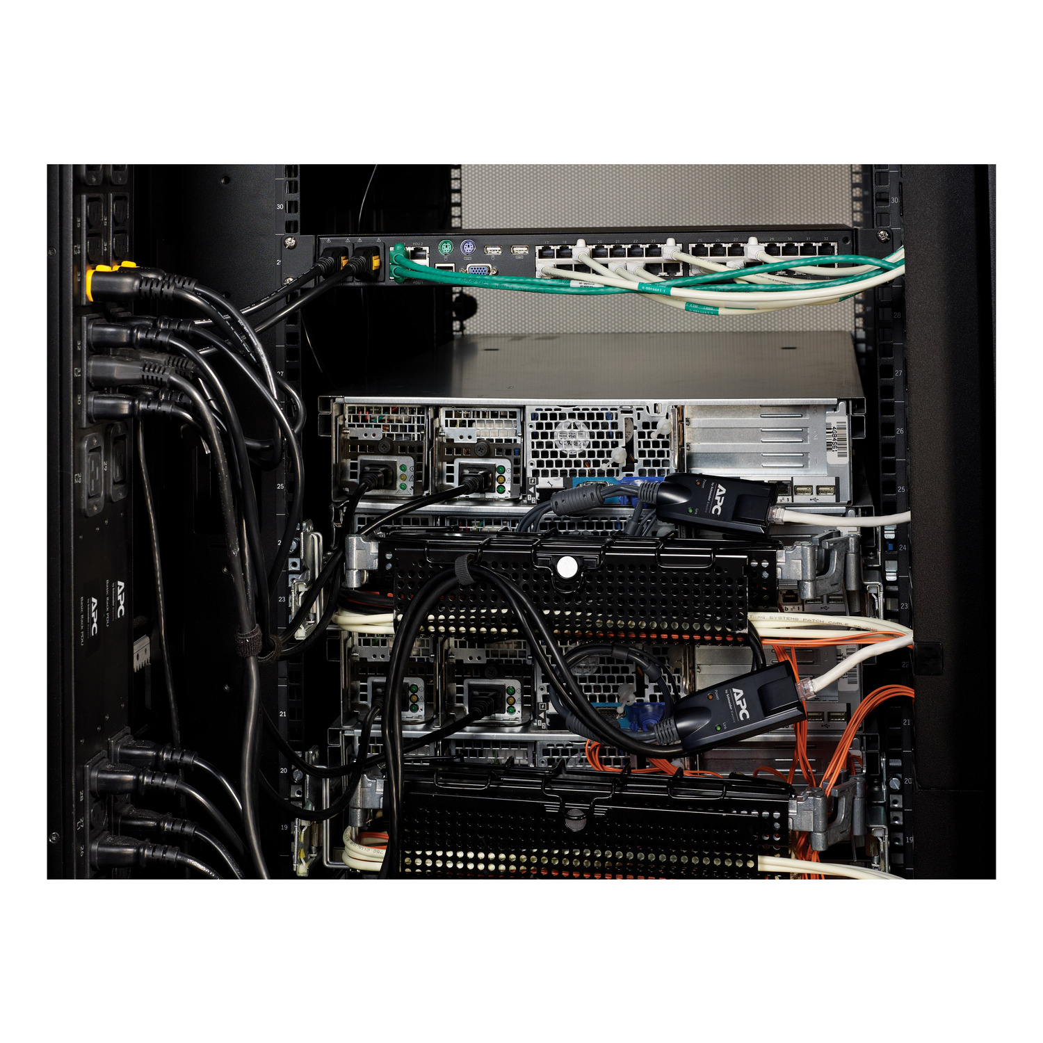 server rack, Netzwerkgerät, Rackmount, Kabelsalat, Backplane