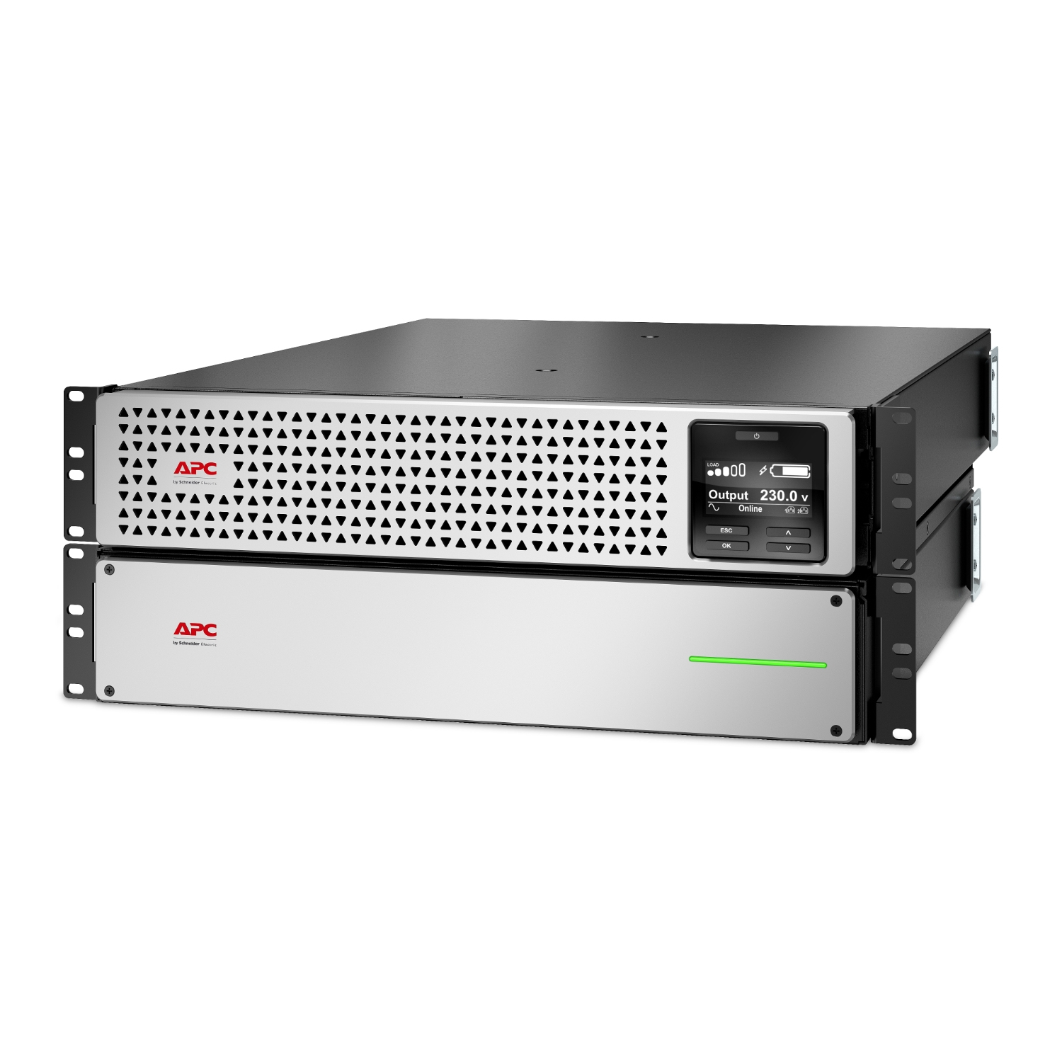 APC SRTL3000RM4UXLI-NC - Smart-UPS SRT Lithium Ion 3000VA RM 4U 230V Long Runtime mit Network Card