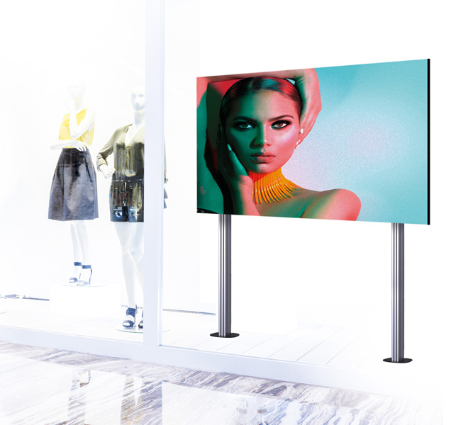 B-TECH SYSTEM X - Bolt-Down Stand for INFiLED WP Series 4x4 DVLED Videowalls BT93INFWP-B-4X4/BS