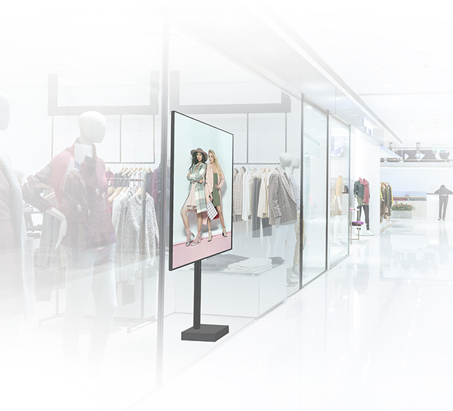 B-TECH Retractable Bolt-Down In-Window Digital Signage Floor Stand (VESA 600 x 400) BT8577/B B-TECH Retractable Bolt-Down In-Window Digital Signage Floor Stand (VESA 600 x 400) BT8577/B