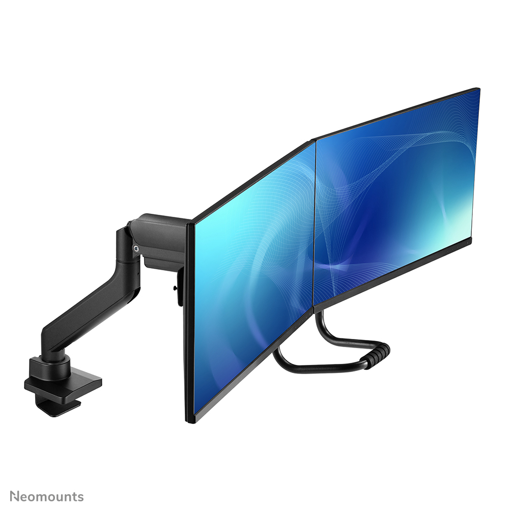 Neomounts Monitor-Tischhalterung - Klemme /Bolzen - 8 kg - 43,2 cm (17 Zoll) - 81,3 cm (32 Zoll) - 100 x 100 mm - Schwarz