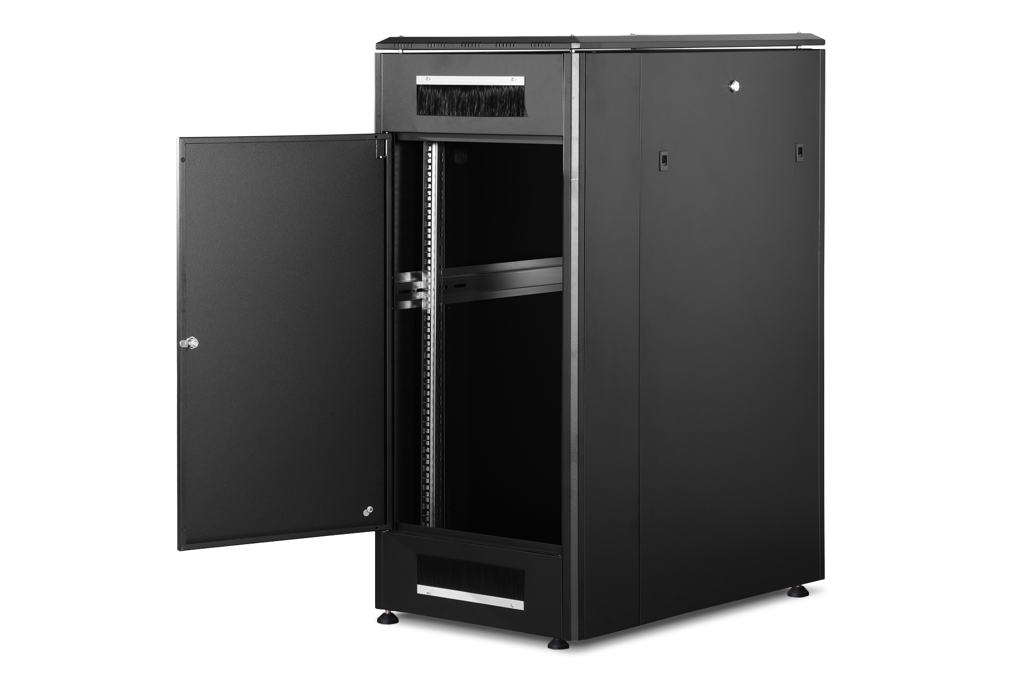 DIGITUS DN-19 26U-6/10-B-1 Netzwerkschrank Unique Serie - 600x1000 mm (BxT)