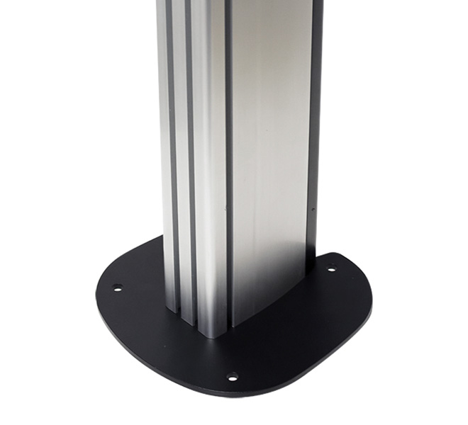 B-TECH SYSTEM X - Bolt-Down Stand for Unilumin UpanelS 4x4 DVLED Videowalls BT93UNIUPS-B-4X4/BB
