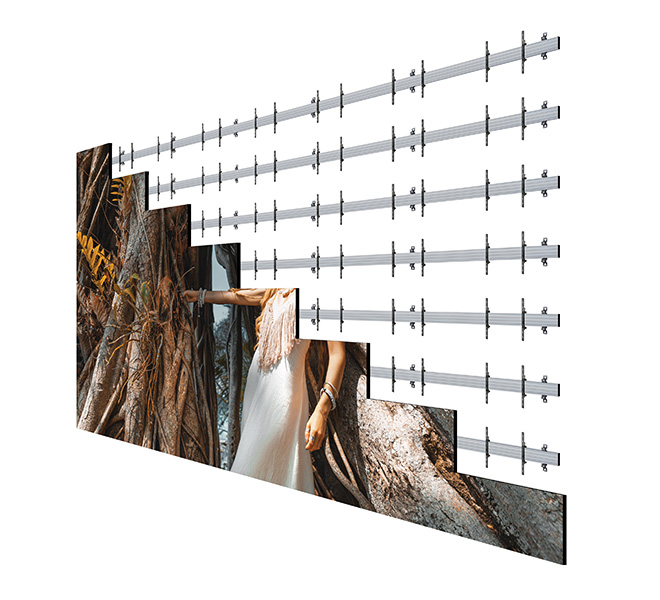 B-TECH SYSTEM X - 434 inch LG LSAC LED Bloc Ultimate Videowall Display BT9340-LG-LSAC-8X8/B B-TECH SYSTEM X - 434 inch LG LSAC LED Bloc Ultimate Videowall Display BT9340-LG-LSAC-8X8/B