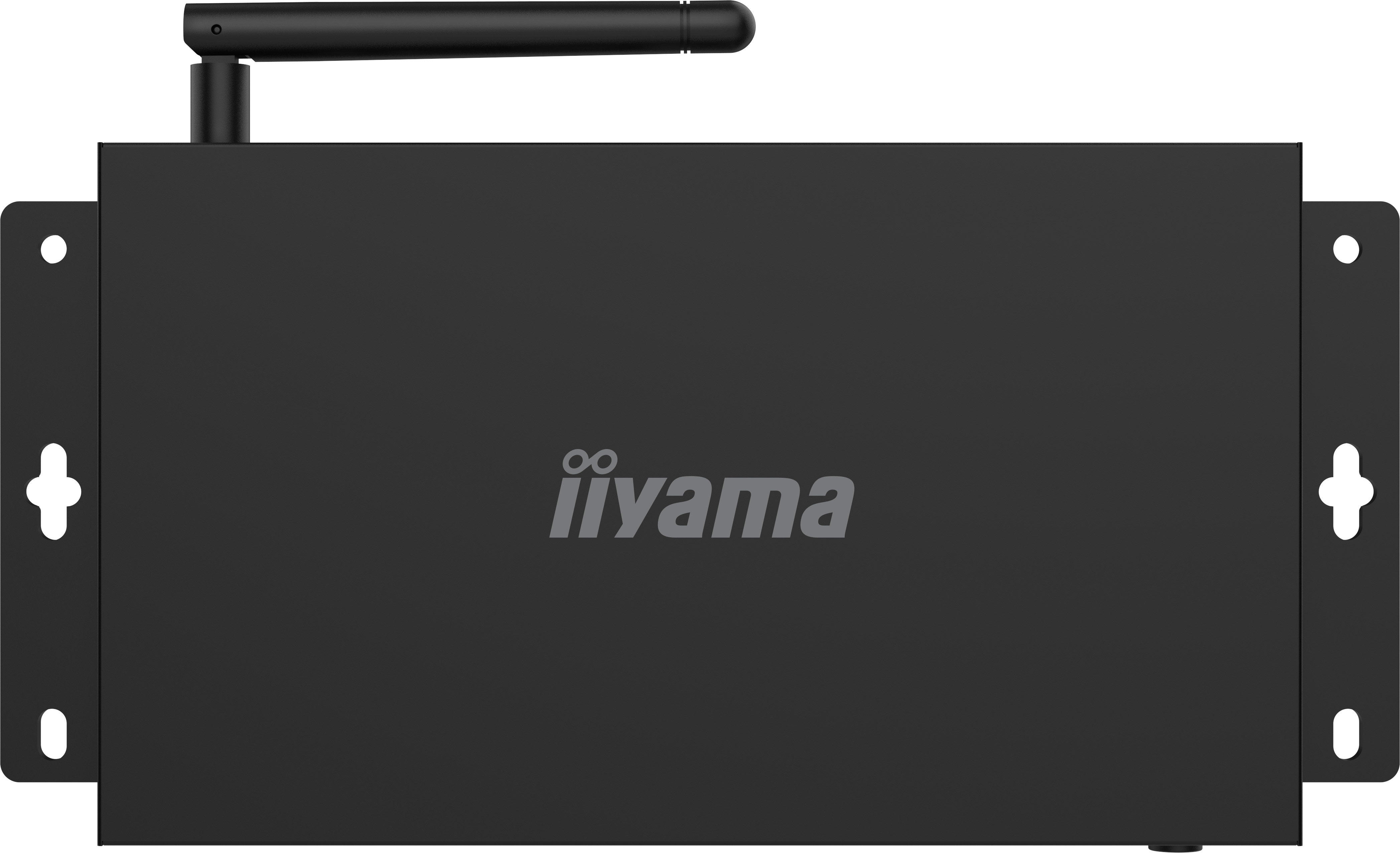 monitor, schwarz, montagehalter, Liyama, WLAN_Antenne