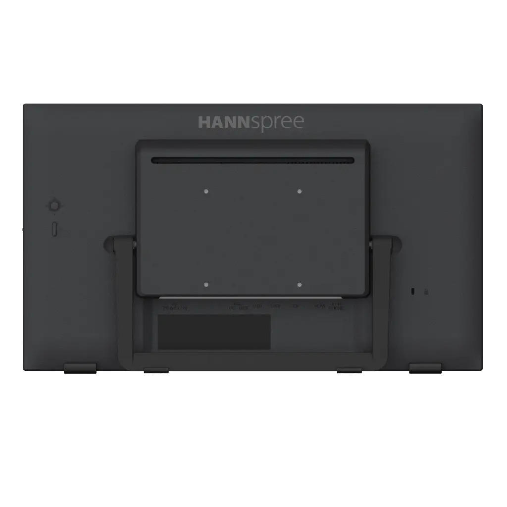 monitor, Hannspree, back, stand, ports