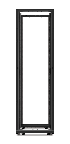APC NetShelter AV 42U 600mm Wide x 825mm Deep Enclosure 10-32 Threaded Rails No Sides/Roof/Doors Black APC NetShelter AV 42U 600mm Wide x 825mm Deep Enclosure 10-32 Threaded Rails No Sides/Roof/Doors Black