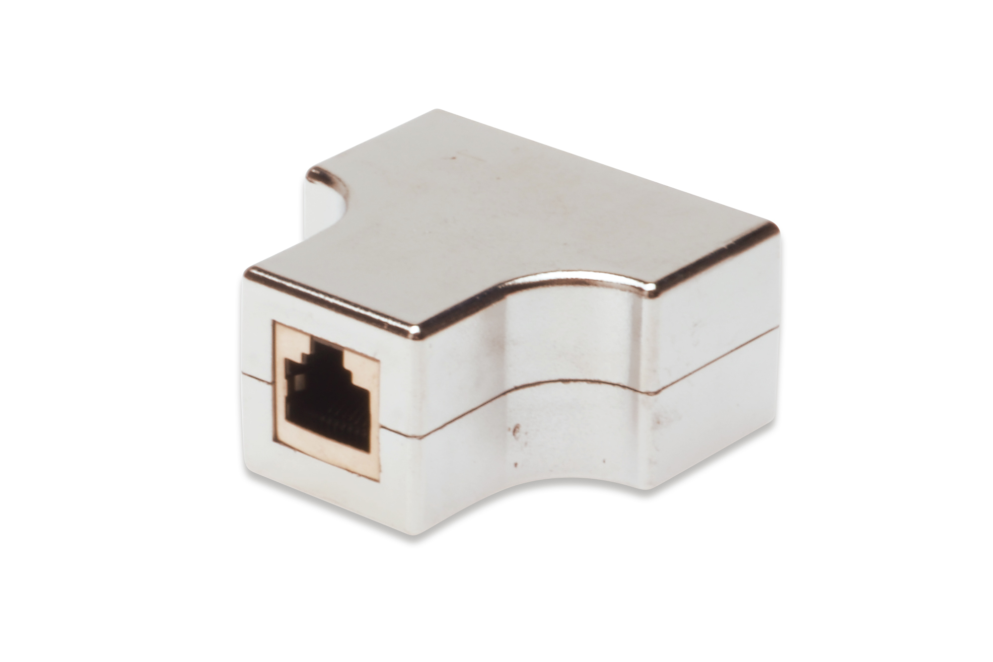 DIGITUS AT-AG 2X8/8 CAT 5e, Klasse D, RJ45 Modulare Kupplung, geschirmt DIGITUS AT-AG 2X8/8 CAT 5e, Klasse D, RJ45 Modulare Kupplung, geschirmt