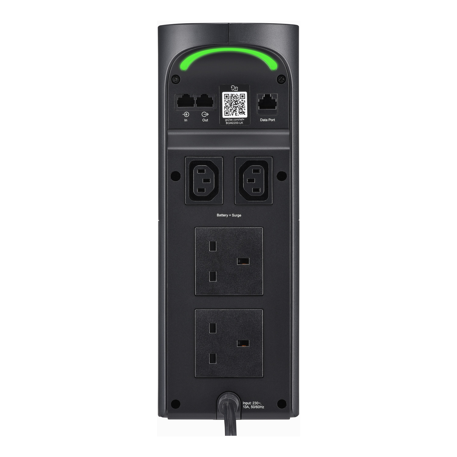 APC Back-UPS Pro 2200VA for Gaming, 230V, Pure Sinewave, LCD, Black, UK APC Back-UPS Pro 2200VA for Gaming, 230V, Pure Sinewave, LCD, Black, UK