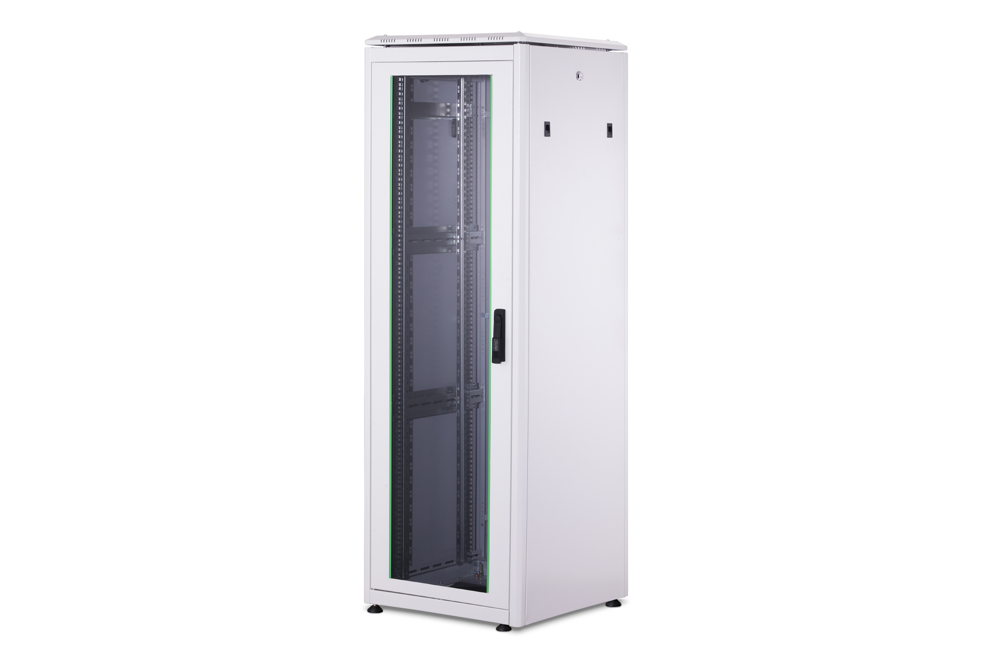 DIGITUS DN-19 36U-6/6-1 Netzwerkschrank Unique Serie - 600x600 mm (BxT) Elektrisches Gerät, Kühlschrank, Elektronik, Hardware, Kabinett