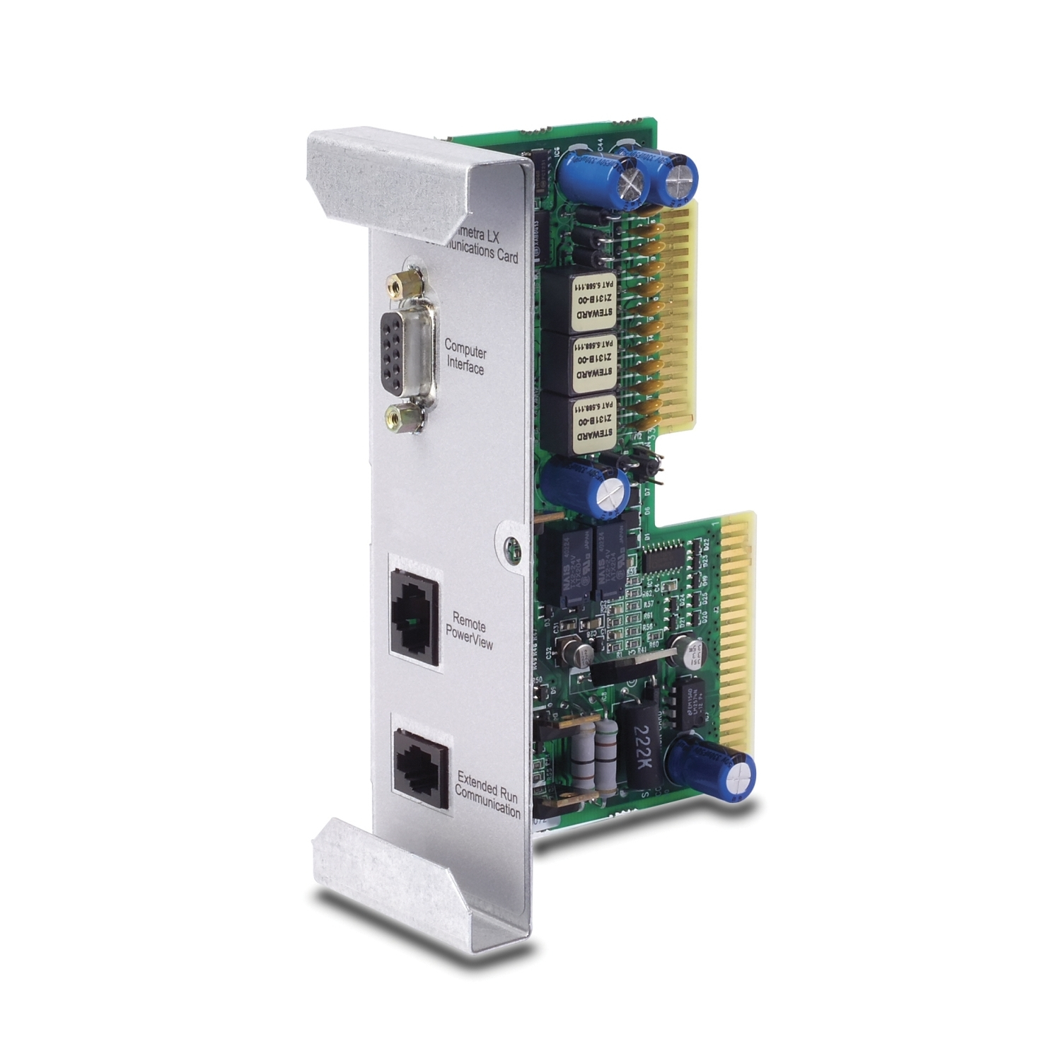PCIe Karte, Ethernet Port, RJ45, Leiterplatte, grüne Leiterplatte