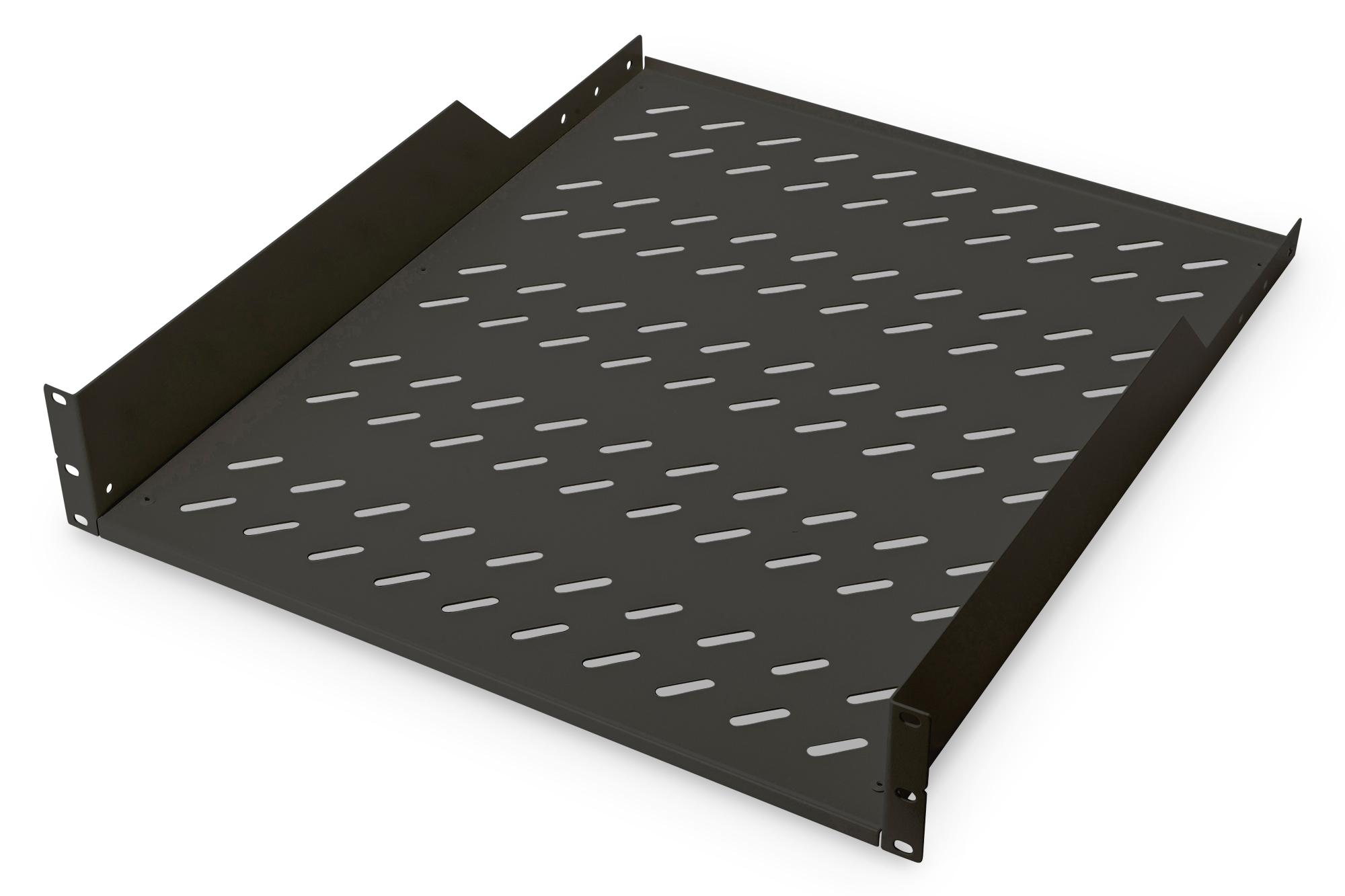 DIGITUS DN-19 TRAY-2-55-SW Fachboden zum Festeinbau in 483 mm (19")-Schränke DIGITUS DN-19 TRAY-2-55-SW Fachboden zum Festeinbau in 483 mm (19")-Schränke