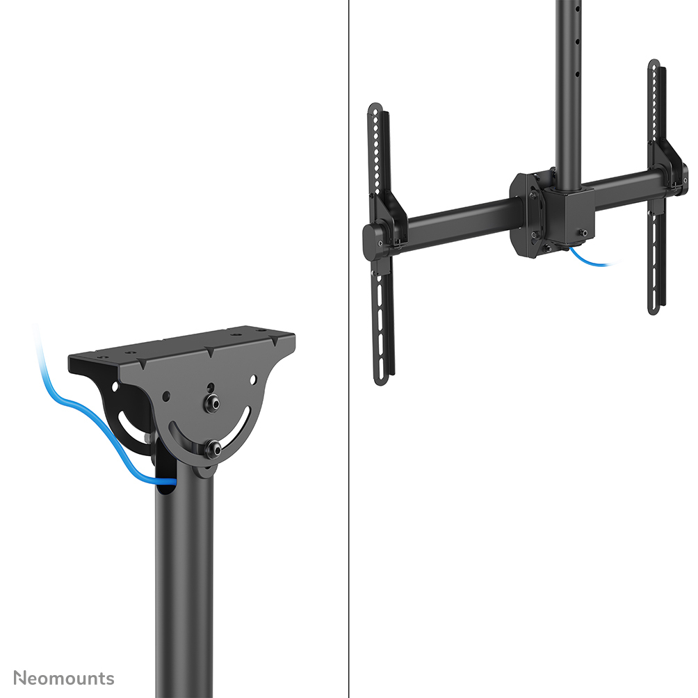 Neomounts TV Deckenhalterung neigbar, schwenkbar, drehbar (VESA 600x400) CL35-440BL16XL