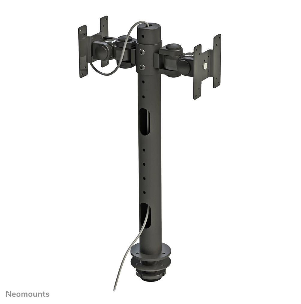Neomounts Monitor-Tischhalterung - 10 kg - 25,4 cm (10") - 76,2 cm (30") - 100 x 100 mm - Höhenverstellung - Schwarz