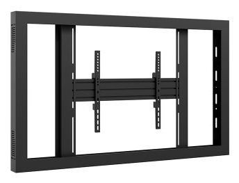 TV-Wandhalterung, Metall, schwarz, Wandmontage, verstellbare Halterung