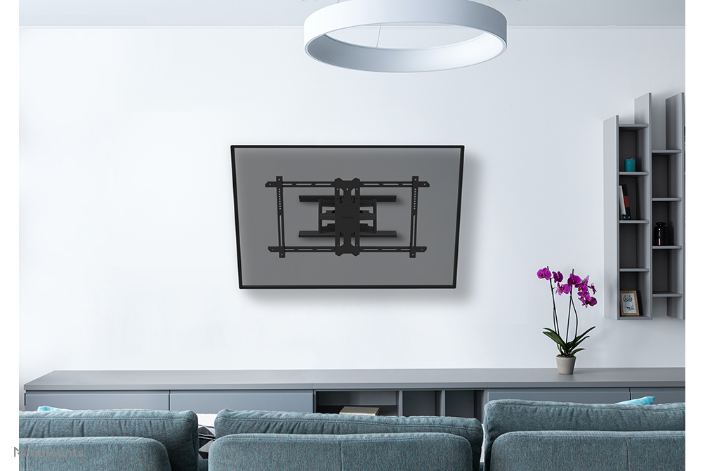 Neomounts Select TV-Wandhalterung - 109,2 cm (43 Zoll) - 2,18 m (86 Zoll) - 100 x 100 mm - 800 x 400 mm - -3 - 15 Grad  - Schwarz