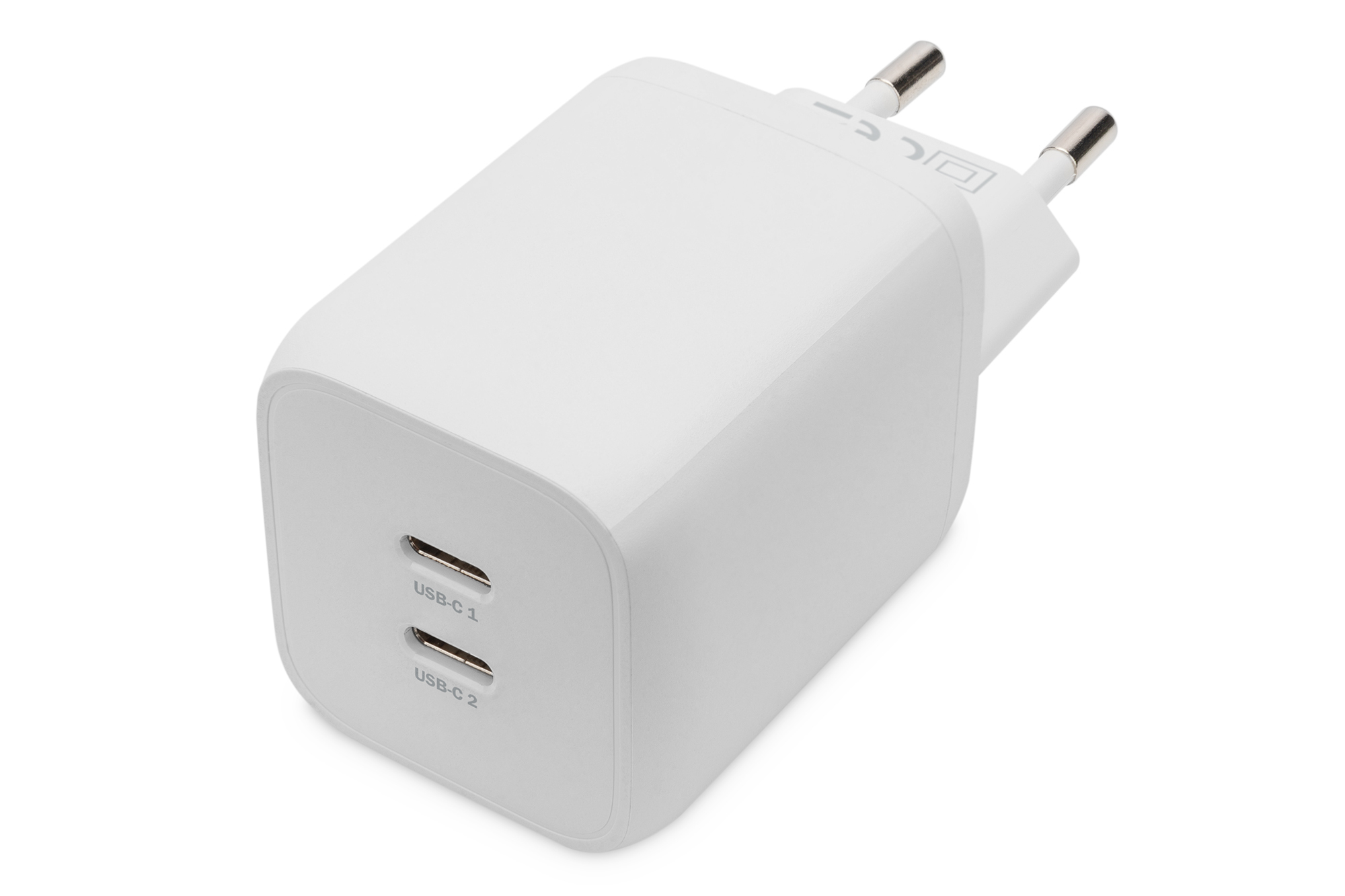 DIGITUS DA-10063 USB-C Ladegerät, 2-Port, 65W GaN DIGITUS DA-10063 USB-C Ladegerät, 2-Port, 65W GaN