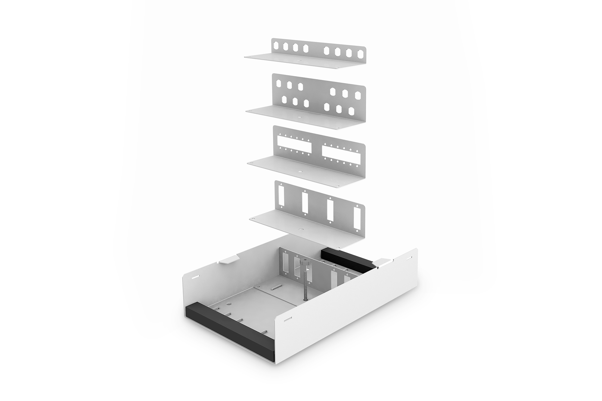 DIGITUS DN-96800S-2 LWL Unibox zur Wandmontage, Kompakt