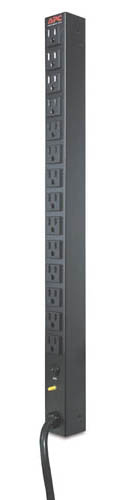 APC Rack PDU, Basic, Zero U, 20A, 120V, (14)5-15