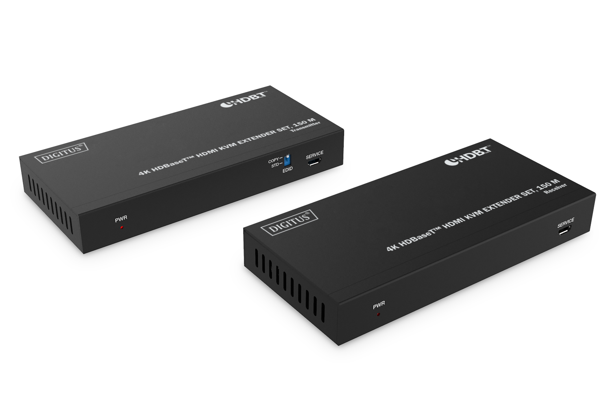 HDMI-Verlängerung, KVM-Verlängerung, 4K, 150 m, Empfänger/Sender