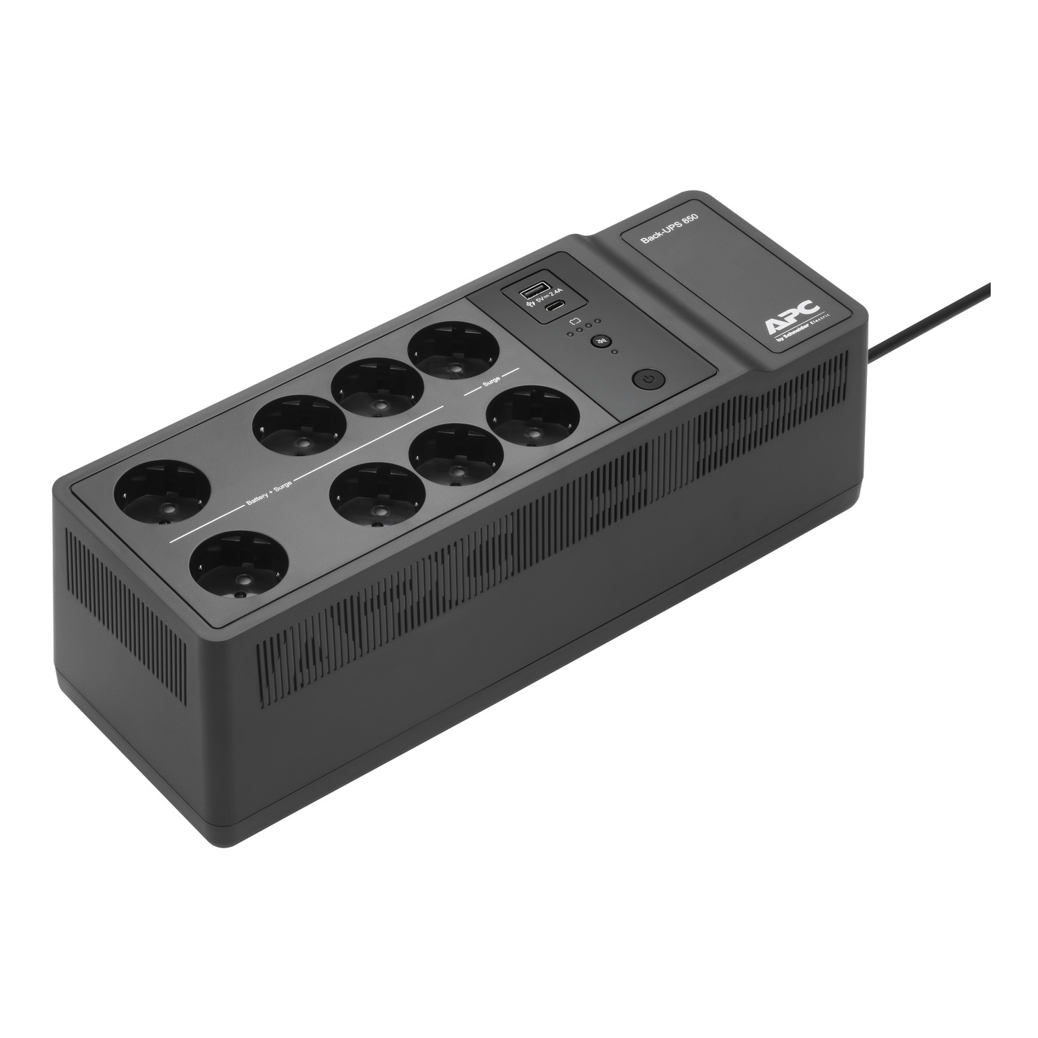 USV-Generator?, Steckdosenleiste, Überspannungsschutz, 8 Steckdosen, USB-Port