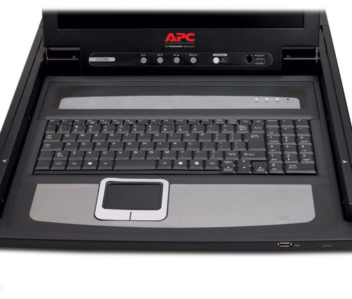 APC 19"-Rack, LCD-Konsole