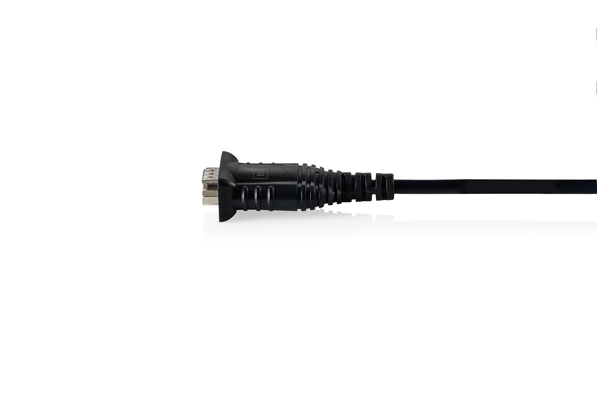 HDMI-Kabel, DVI-Stecker, Kabel, Schwarz, Flaches Kabel