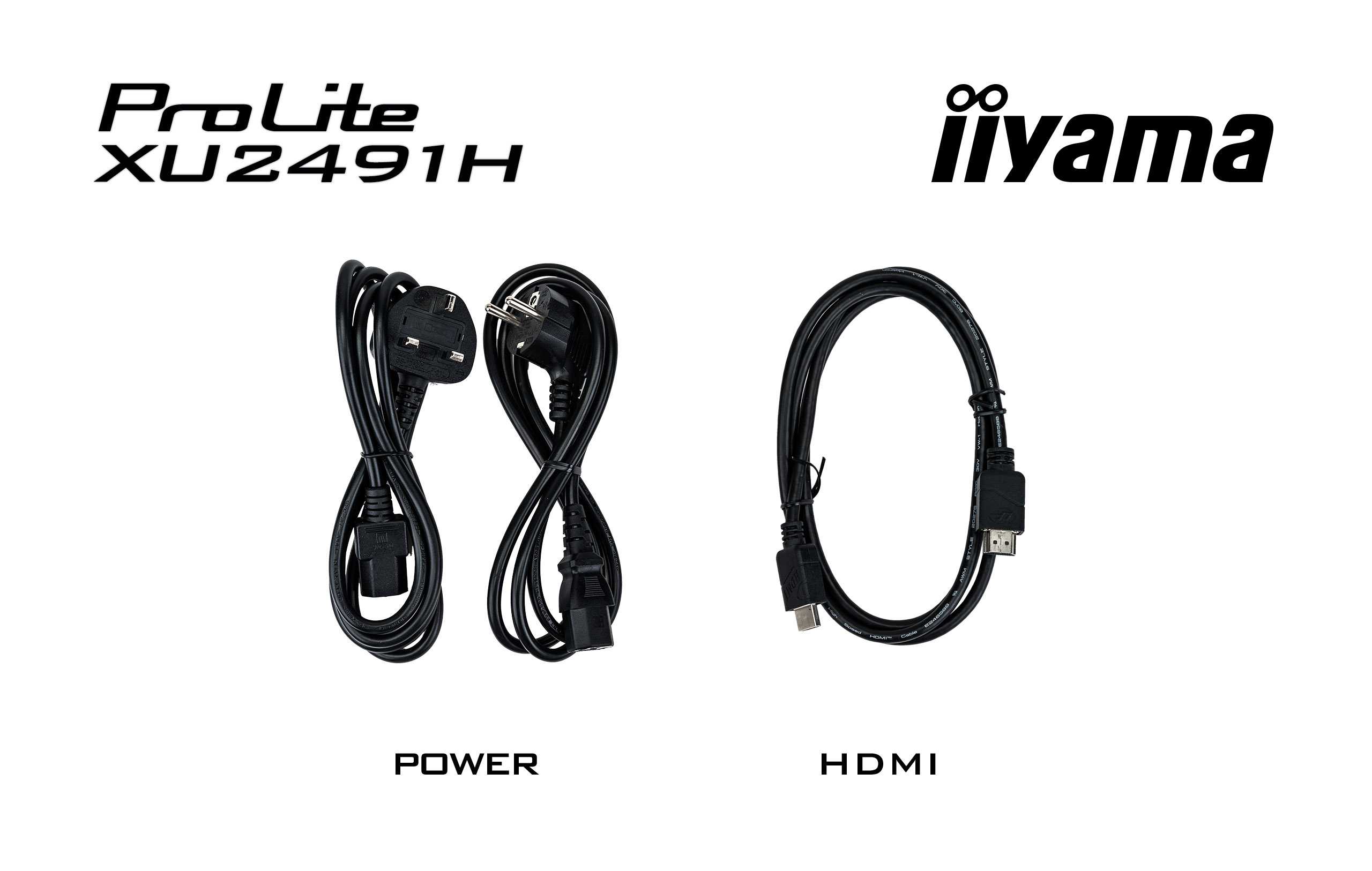 IIYAMA Monitor XU2491H-B1 Adapter, Elektronik