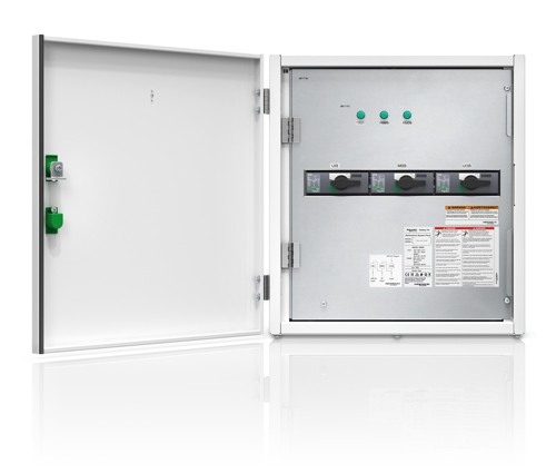 APC GVSBPSU20K60H - Maintenance Bypass Panel, single unit, 20-60kW 400V wallmount, for Galaxy VS and Easy UPS 3S