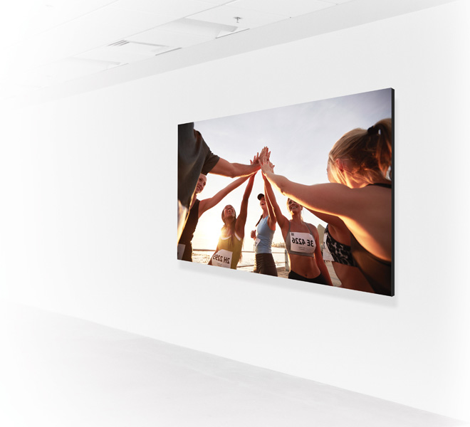 B-TECH SYSTEM X - Wall Mount for INFiLED WP Series 4x4 DVLED Videowalls BT93INFWP-W-4X4/S