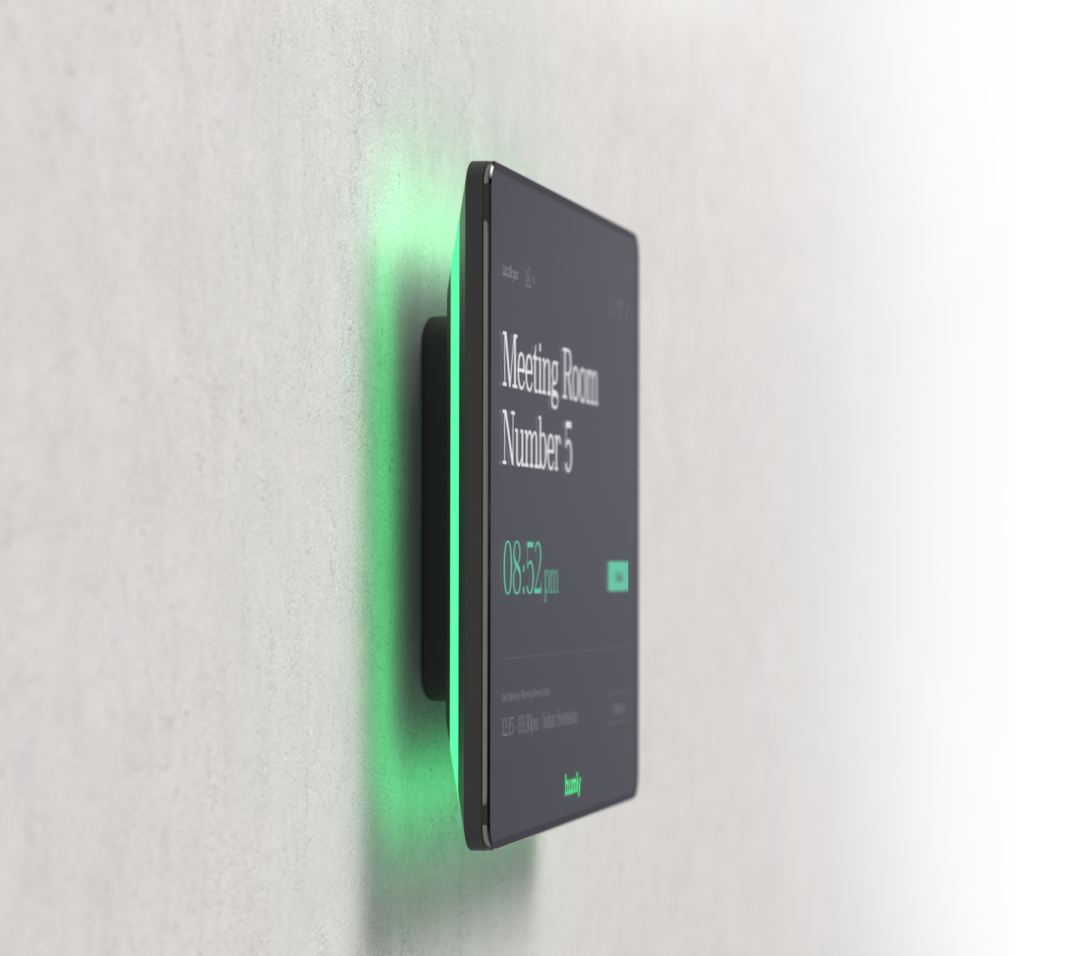 Wandhalter, Smartphone, LED-Licht, Wandmontage, Display