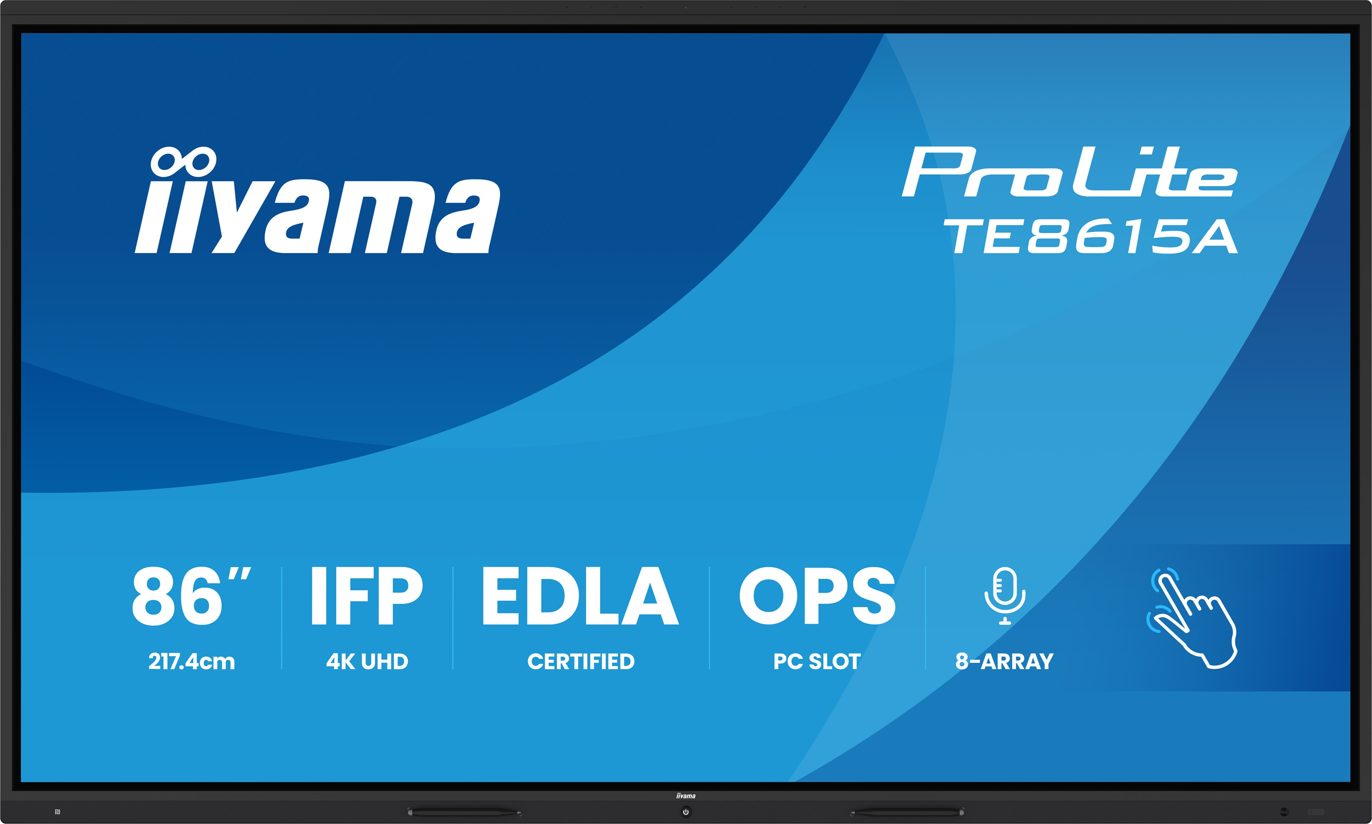 IIYAMA LFD ProLite TE8615A-B1AG Computerausrüstung, Überwachen, Bildschirm, FERNSEHER