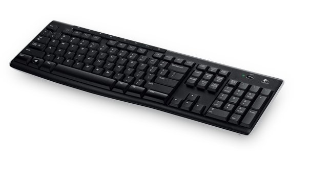 Logitech Tastatur K270, schwarz