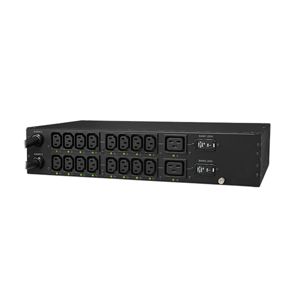 CyberPower PDU32SWHVCEE18ATNET Stromverteilereinheit (PDU) 18 AC-Ausgänge 2U Schwarz