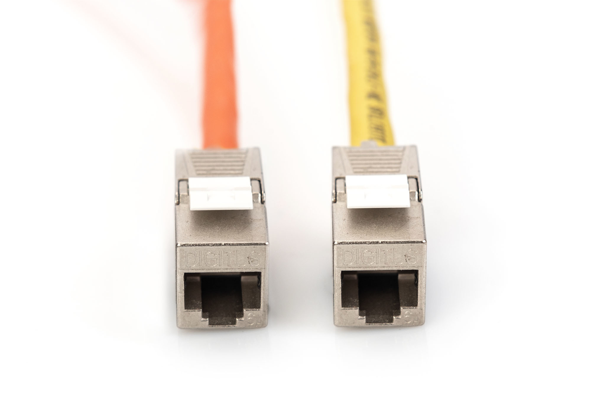 DIGITUS DN-93617-24 CAT 6A Keystone Modul, geschirmt mit intelligentem Kabelmanager, Set (24 Stück)