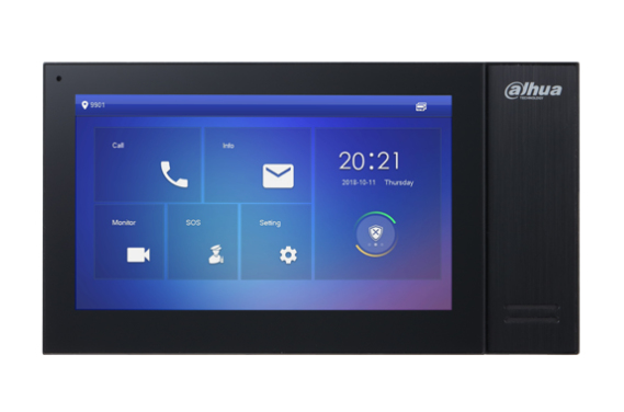 Dahua CCTV Intercoms Video Door Phone, DHI-VTH2421FB-P, Non Issue card Touch 0-ch IP Indoor Monitor Dahua CCTV Intercoms Video Door Phone, DHI-VTH2421FB-P, Non Issue card Touch 0-ch IP Indoor Monitor