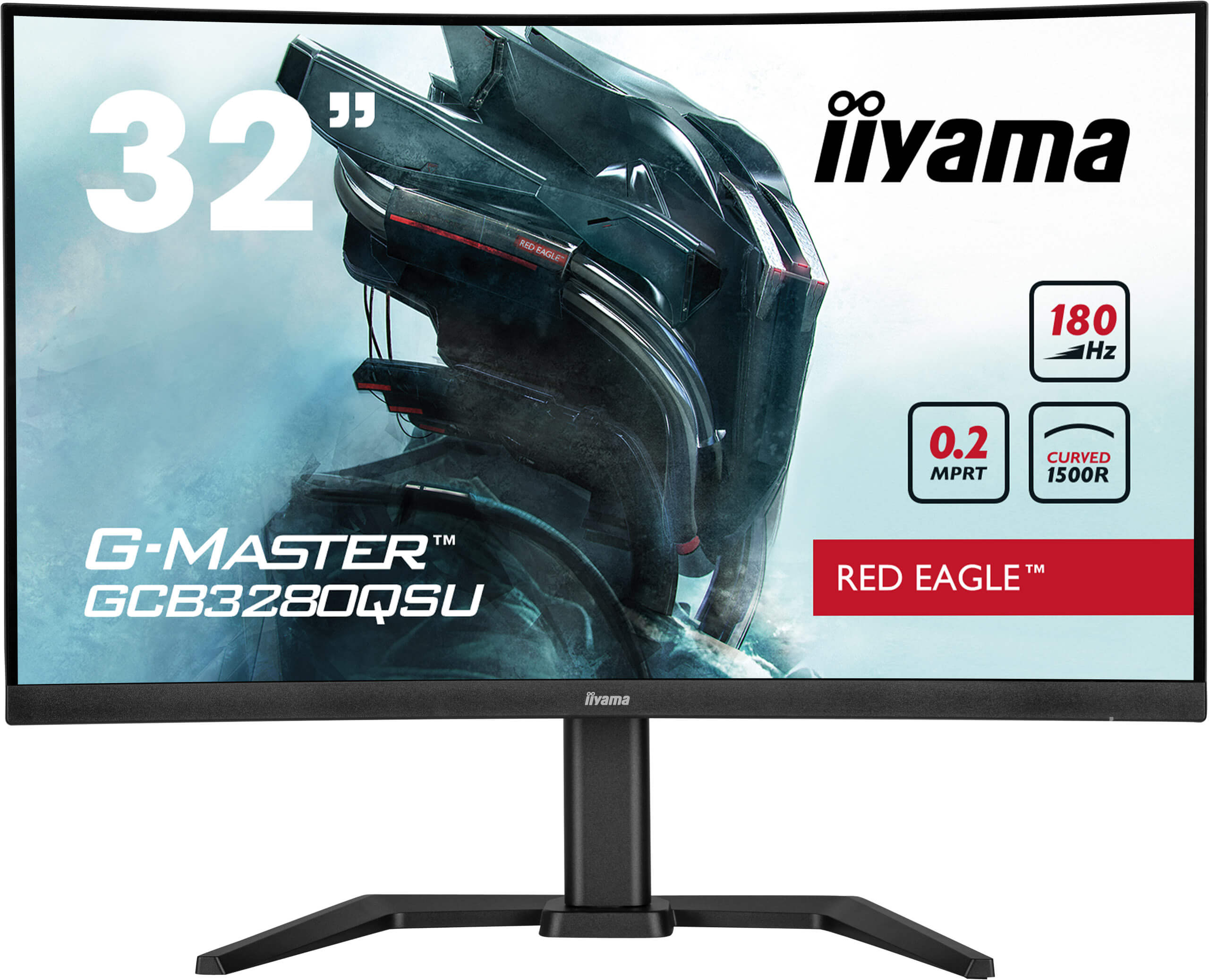 IIYAMA Monitor GCB3280QSU-B2 Computerausrüstung, Überwachen, Bildschirm, FERNSEHER