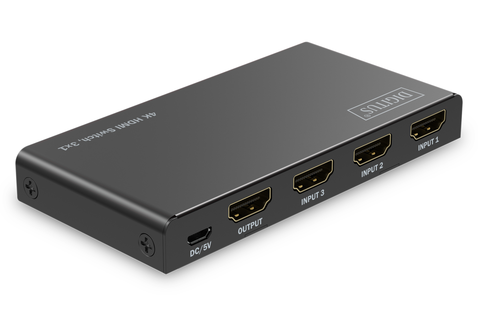 DIGITUS DS-55331 4K HDMI Switch, 3x1 DIGITUS DS-55331 4K HDMI Switch, 3x1