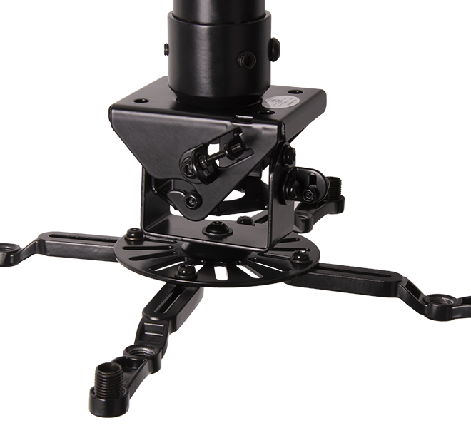 B-TECH SYSTEM 2 - Projector Ceiling Mount with Micro-adjustment - 0.6m to 1m Ø50mm Pole BT899-AD/B