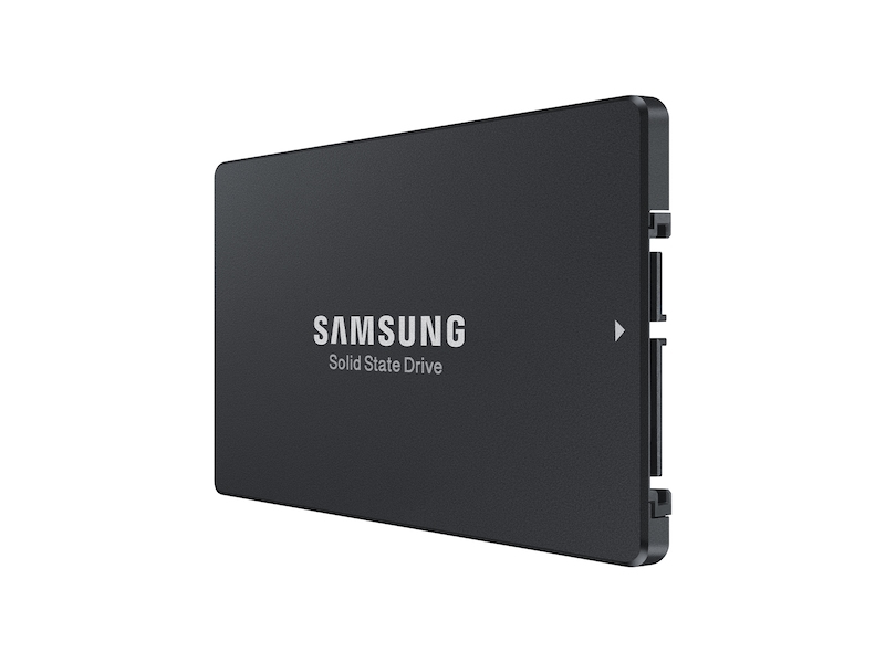 SSD, Solid-State-Laufwerk, 2,5-Zoll-Laufwerk, Schwarzes Gehäuse, Samsung