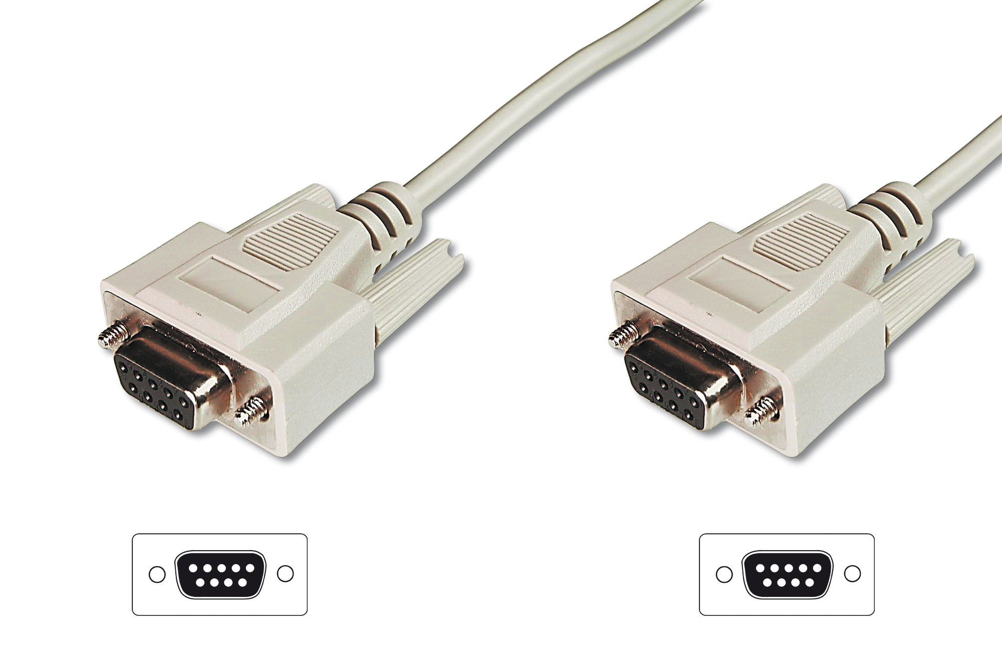 VGA-Datenkabel, RGB-Sub-D, DB-9 Adapter, Serial Kabel, PC-Anschluss