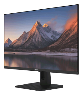 Monitor, LED, 24-27 Zoll, schwarz, Haltefuß/Standfuß