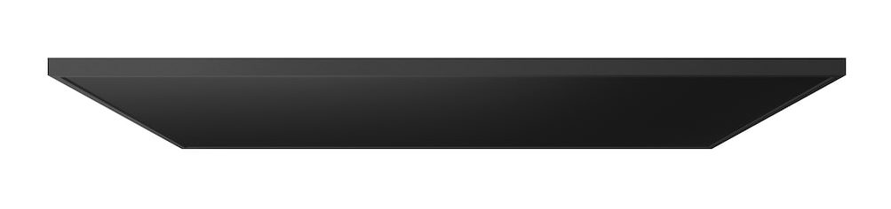 monitor, display, screen, black, sleek