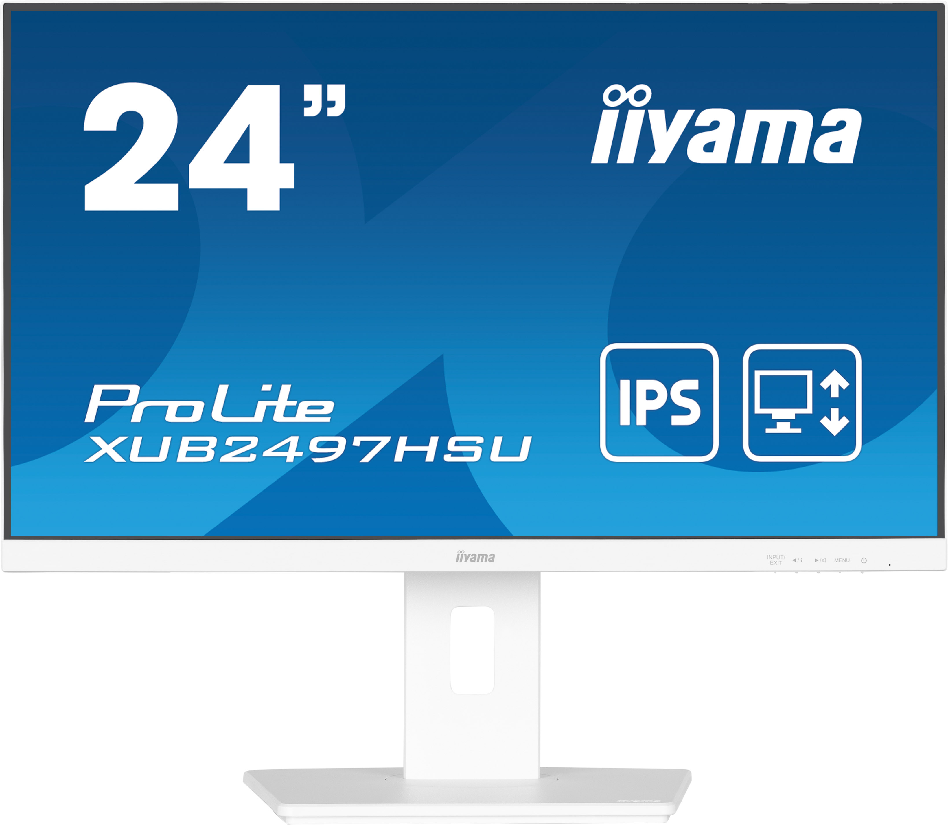IIYAMA Monitor XUB2497HSU-W2 inkl. 5 Jahre Hersteller-Garantie Computerausrüstung, Überwachen, Bildschirm, FERNSEHER